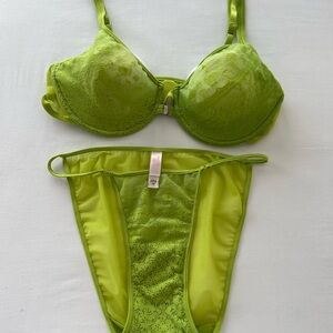 Victoria's Secret Green Bra Intimates Sleepwear